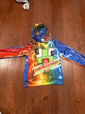 Unspeakable kids Graphic Hoodie Sweatshirt size small